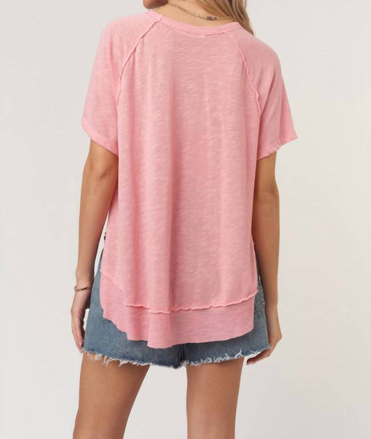 Project Social T - Lina Textured Scoop Neck Tee