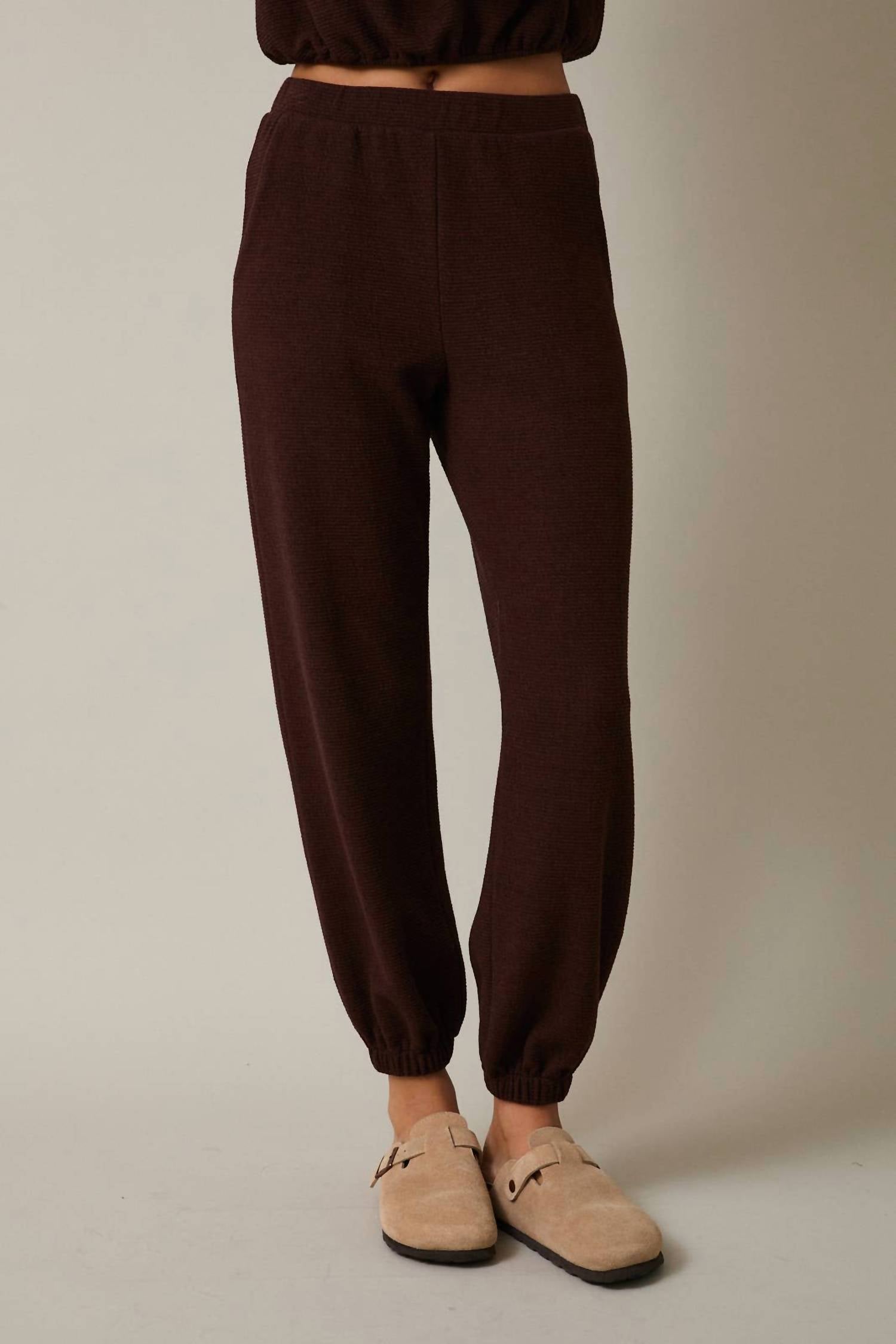 Gilli - Elastic Waist Drawstring Jogger Pants