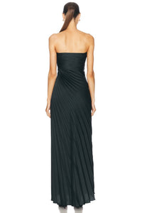 A.L.C. - Bianca Strapless Pleated Maxi Dress