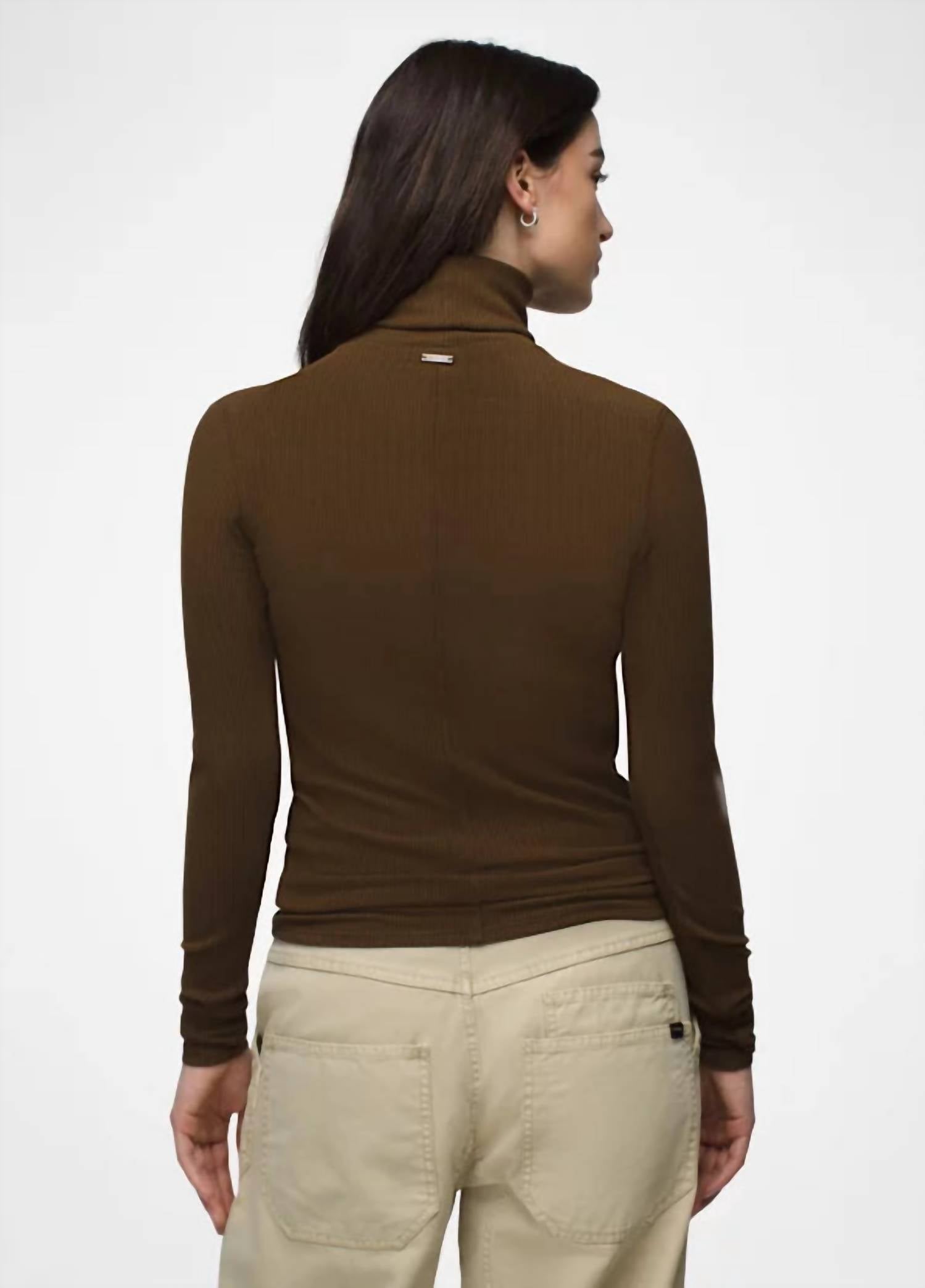 Prana - Foundation Rib Turtleneck Tee