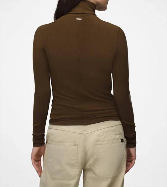 Prana - Foundation Rib Turtleneck Tee