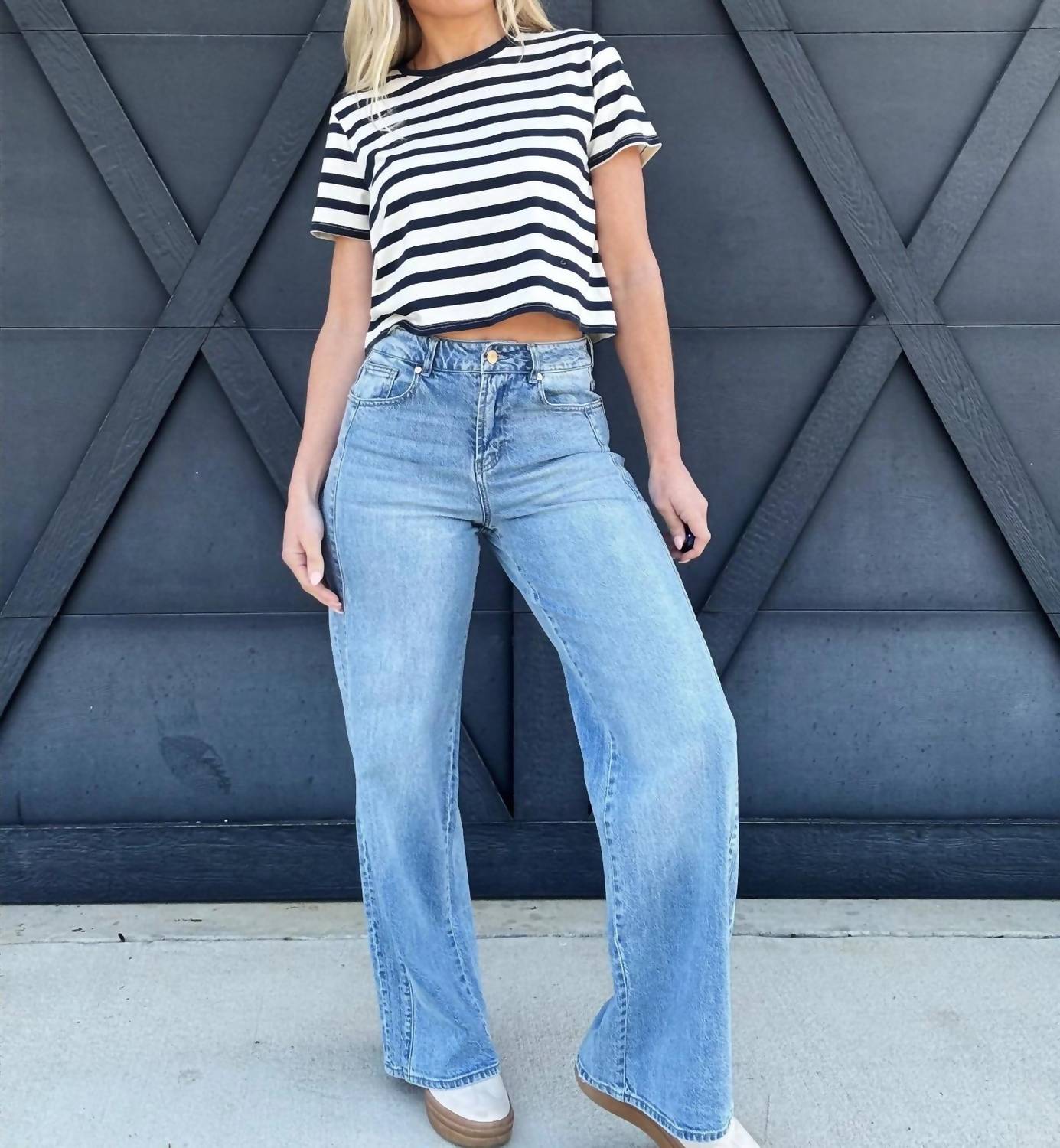 Habitual - Denver Side Panel Jeans