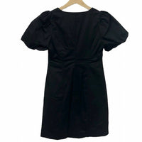 J.Crew - Button-front Puff-sleeve Mini Dress