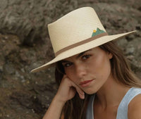 Freya - Mountain Embroidery Hat