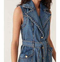 Aje. - Balance Denim Mini Dress