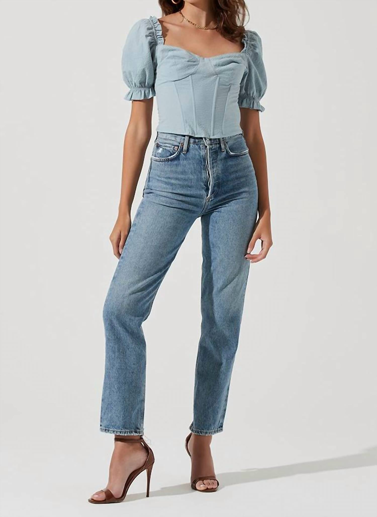 Astr - Raya Short Sleeve Top