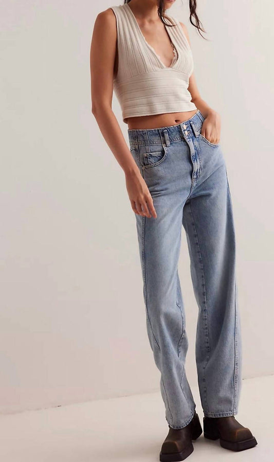 Free People - Aster Straight Leg Jeans