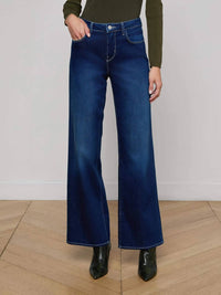 L'Agence - Women's Alicent High Rise Sneaker Jean