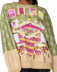 Queen Of Sparkles - Mahjong Table & Chairs Sweatshirt