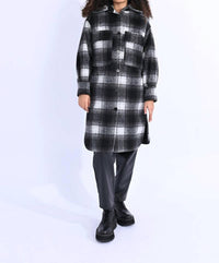 Mid-Length Woven Coat