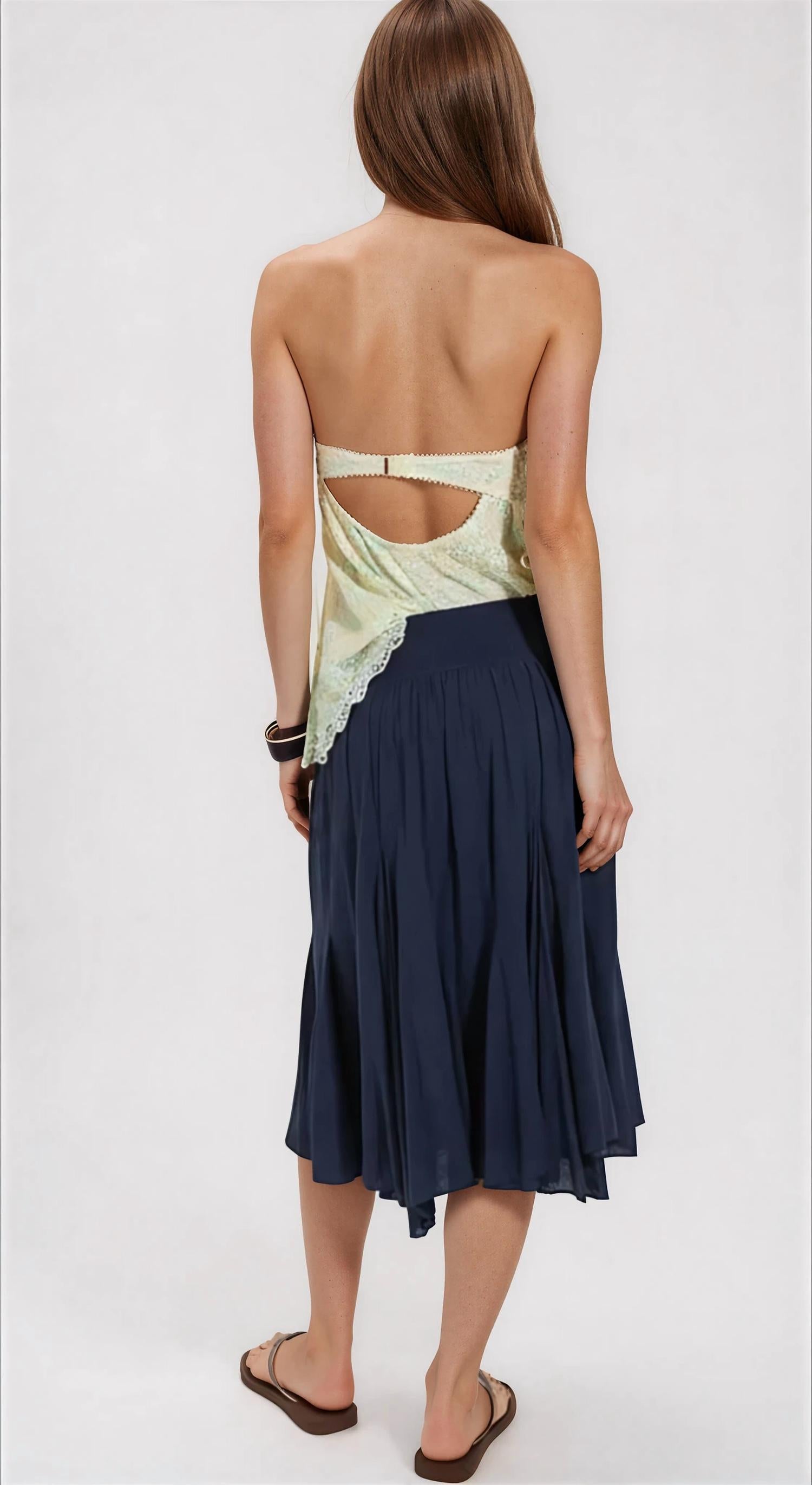 Free People - Women's Frida Godet Midi Skirt