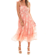Ee:Some - Setting the Scene Embroidered Maxi Dress