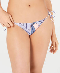 Body Glove - Reversible Printed Iris Tie Side Bikini Bottoms