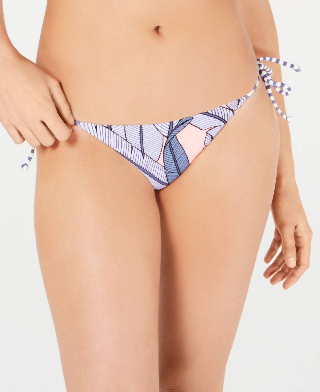 Body Glove - Reversible Printed Iris Tie Side Bikini Bottoms