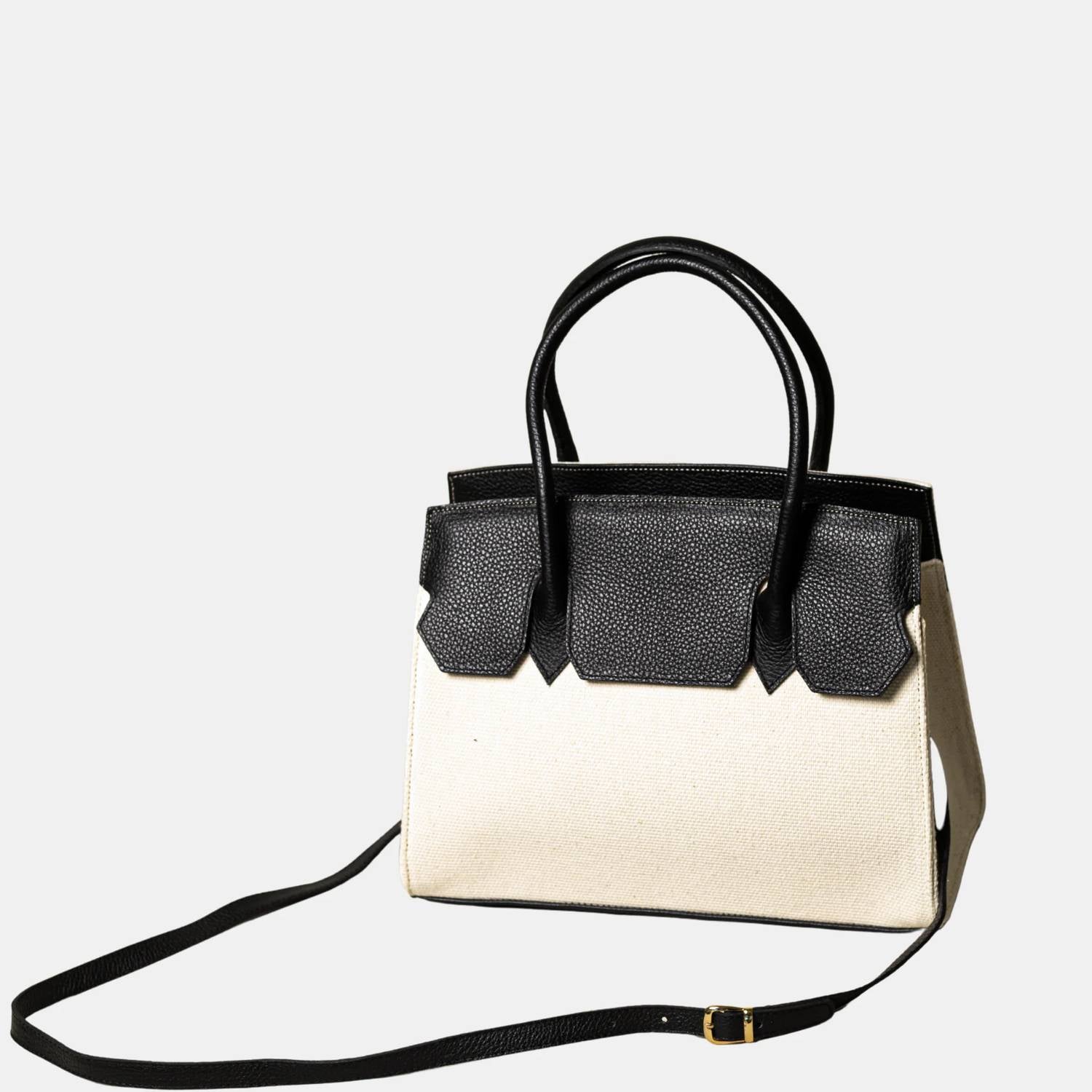 Florez - Women's Emma Atuel Canvas And Leather Bag