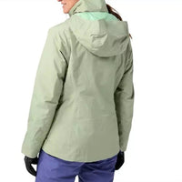 stio Doublecharge Insulated Jacket in sage flats - women's jacket - alternate view