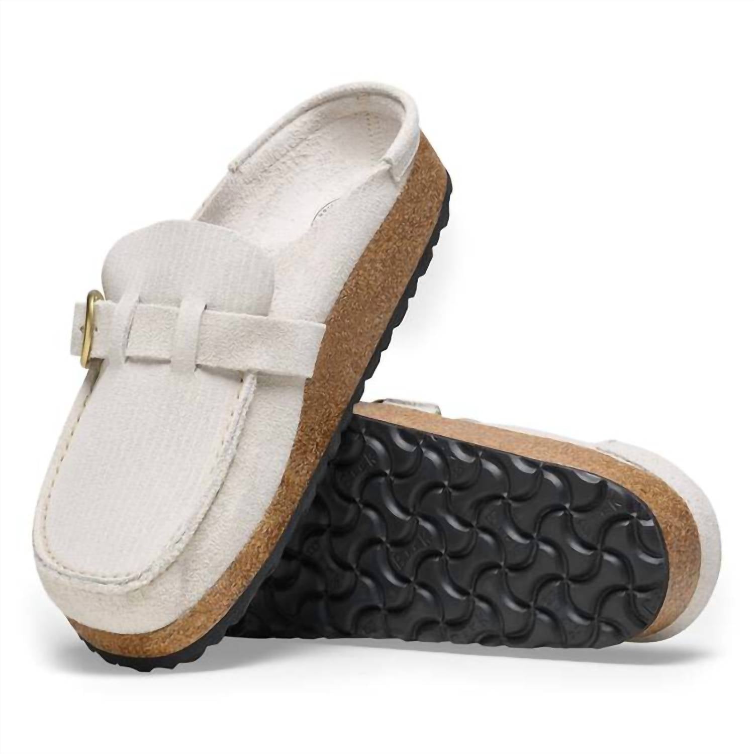 Birkenstock - Unisex Buckley Suede Embossed Narrow Clogs
