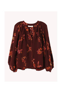 Vanessabruno - Edme Long Balloon Sleeves Blouse