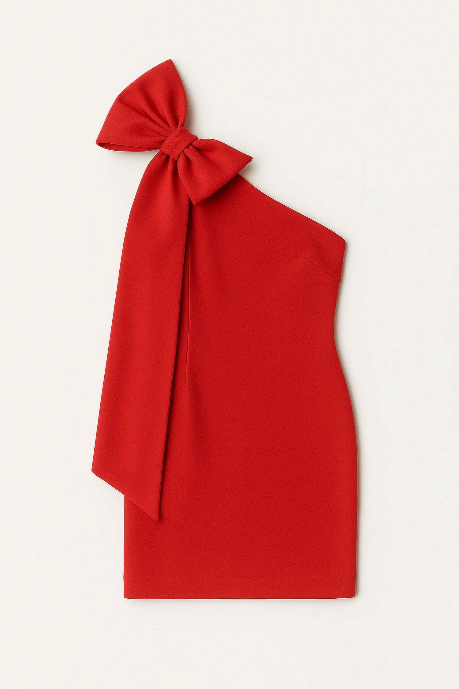 Katie J Nyc - Junior One Shoulder Beau Mini Dress