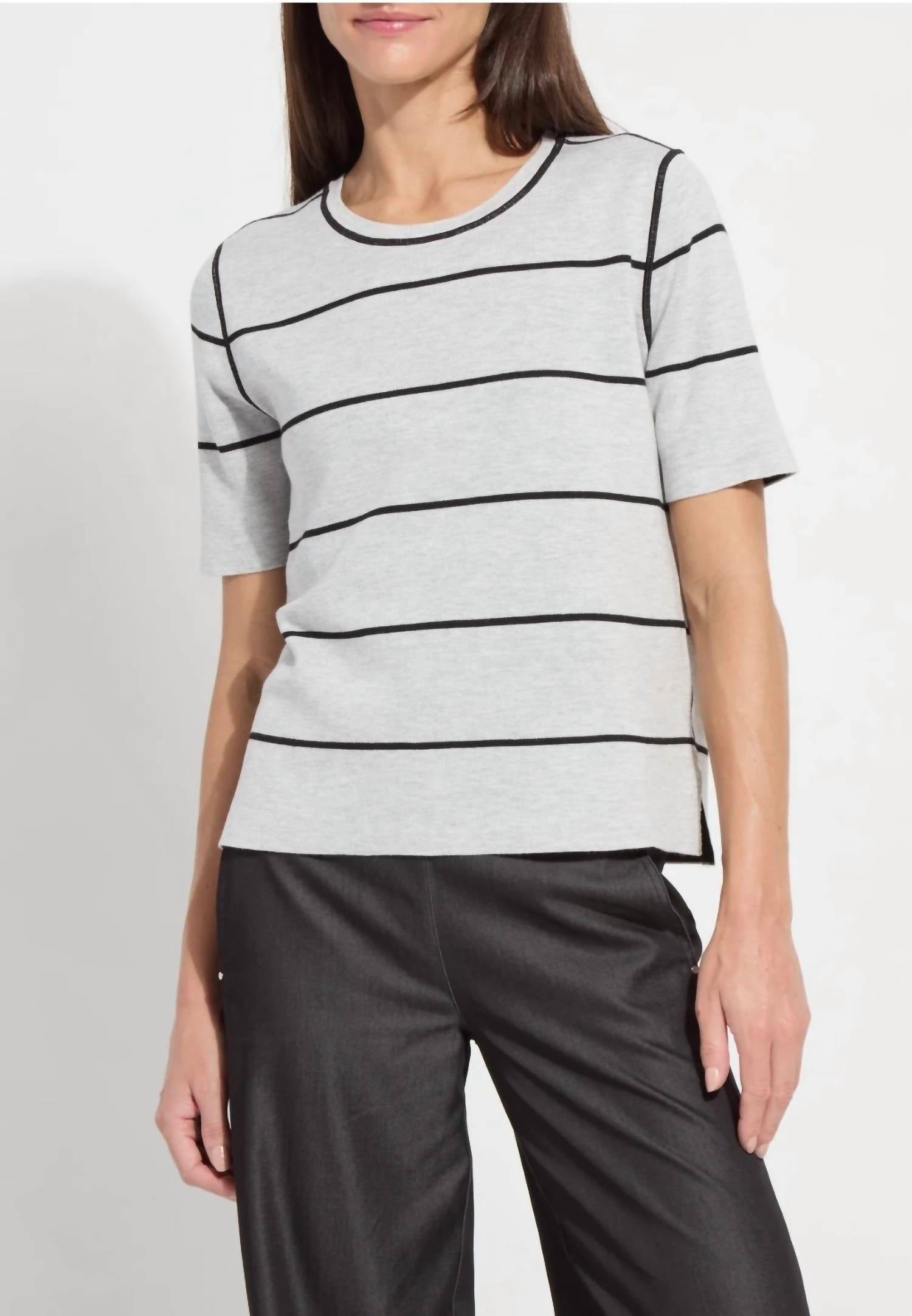 Lysse - ODESSA REVERSIBLE KNIT SHORT SLEEVE TEE