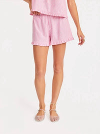 Sadie & Sage - Jetset Ruffle Top And Shorts Set