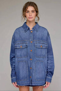 Hidden - Abbey Oversized Shacket