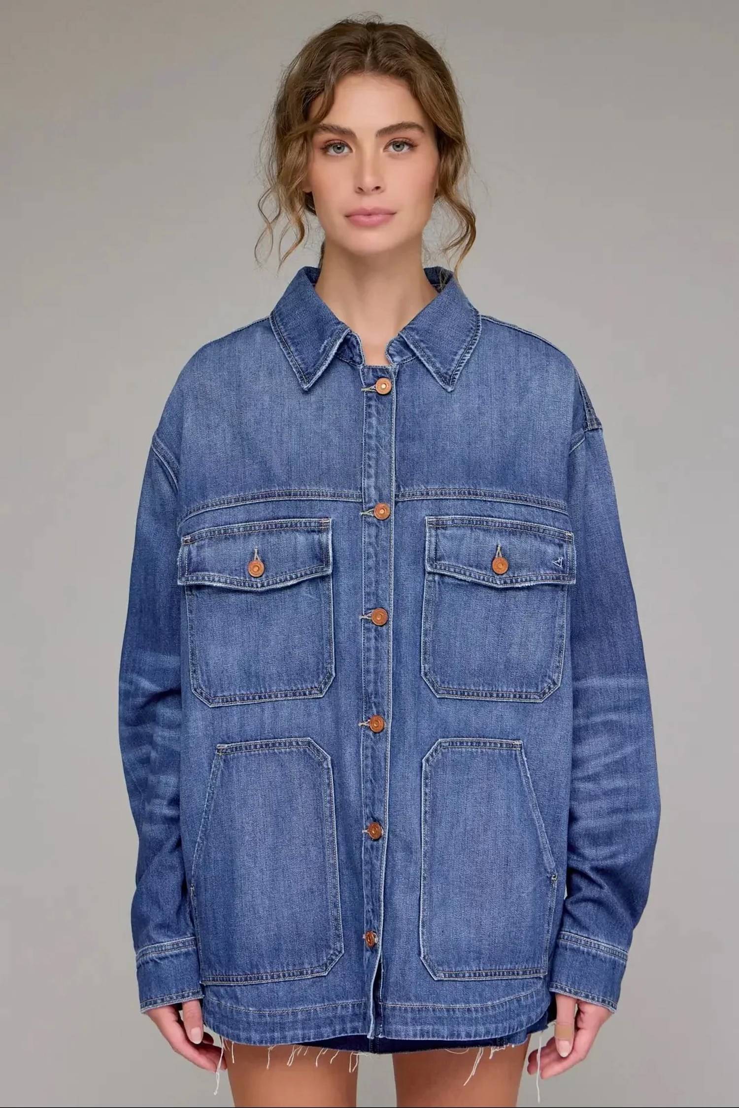 Hidden - Abbey Oversized Shacket