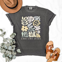 Comfort Colors Love Like Jesus Tees in multi - women's t-shirt - view 4