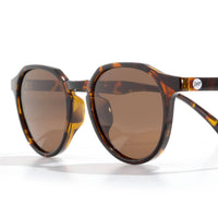 Sunski Women's Vallarta Polarized Sunglasses in tortoise amber - women's accessory - alternate view
