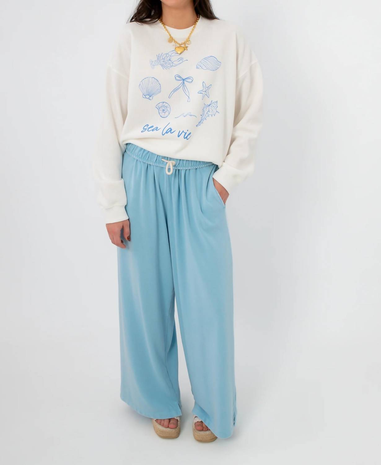 Wishlist - Sea La Vie Beach Icons Sweatshirt