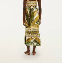 Farm Rio - Wavy Trim Midi Dress