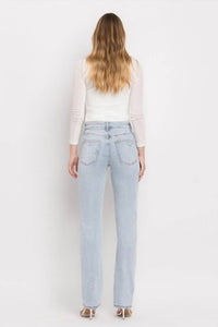 Lovervet - 90's Vintage Super High Rise Straight Jeans