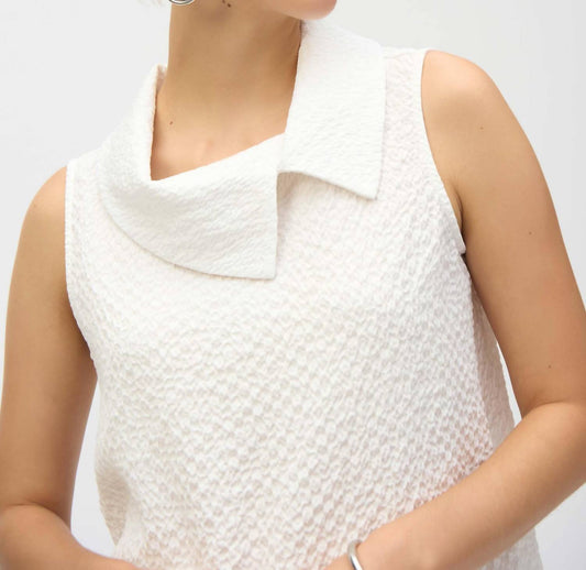 Joseph Ribkoff - Textured Sleeveless Top