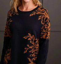 Tribal - Reversible Crew Neck Sweater