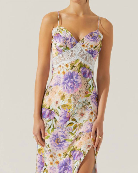 Astr - Ivanna Floral Midi Dress