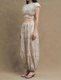Maude Club - Talia Vintage Print Pants