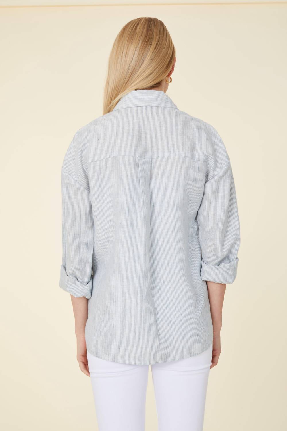 Dolce Cabo - Striped Long Sleeve Shirt
