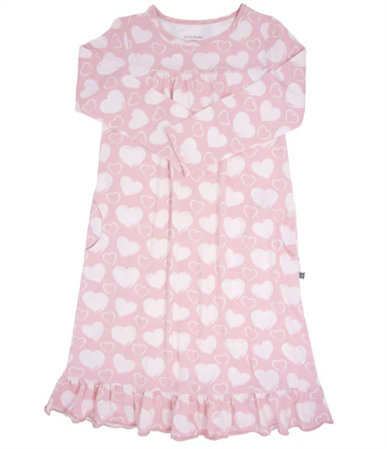 Sweet Bamboo - Girl's Much Love Boho Nightgown