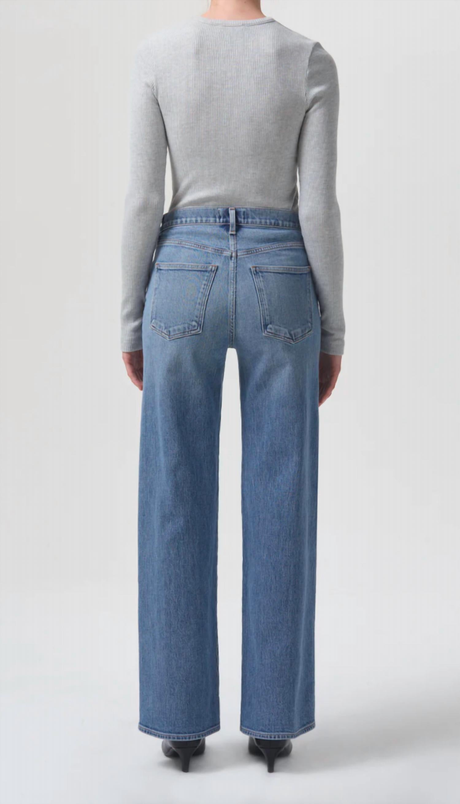 Agolde - Harper Relaxed Mid-rise Jeans