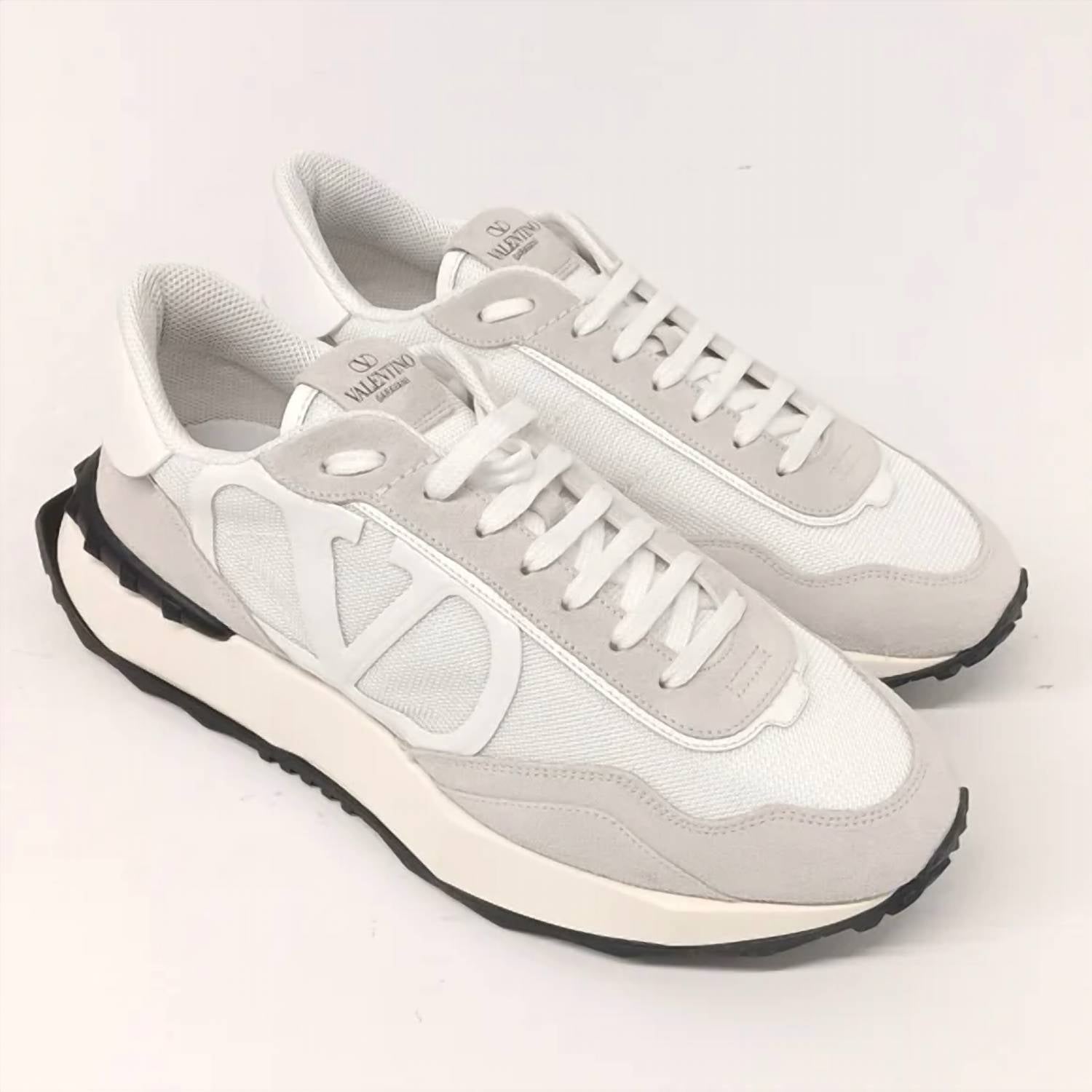 Valentino Garavani Men's V Logo Chunky Low Top Sneaker in white - men's sneaker