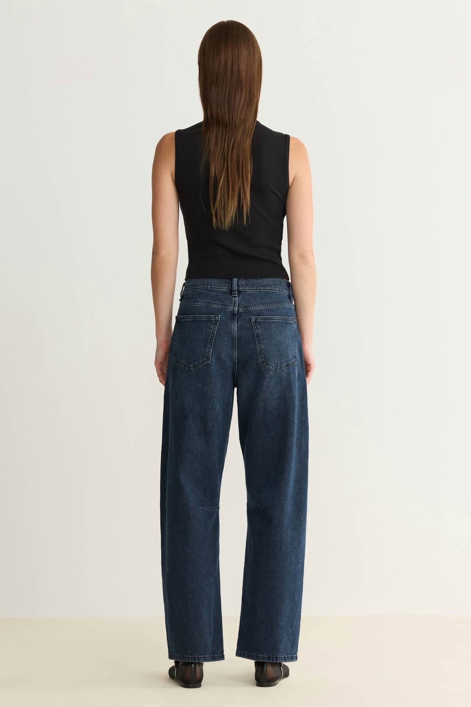 Warp + Weft - Bna Soft Curve Barrel Jeans