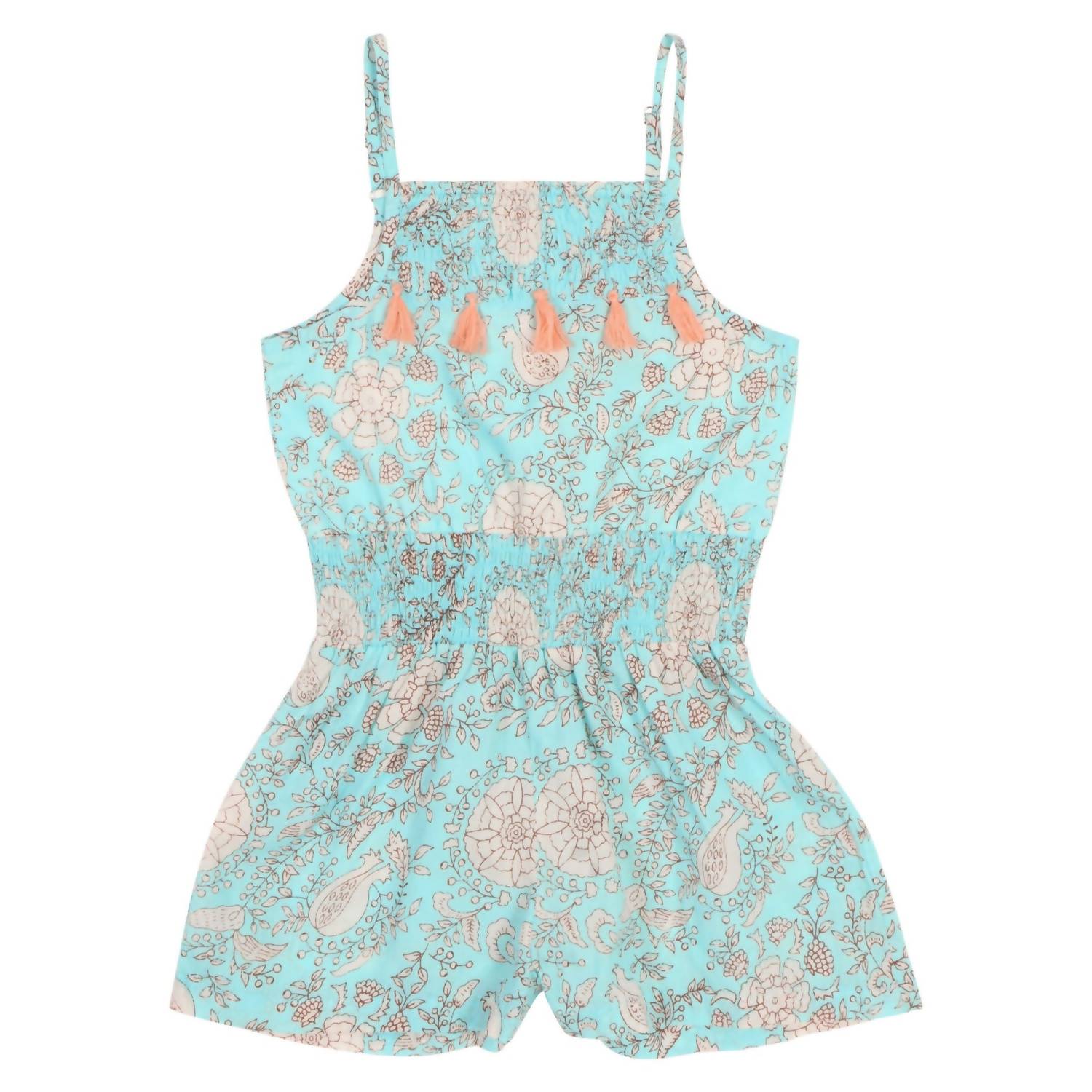 Poppet & Fox - Girl's Tassel Romper