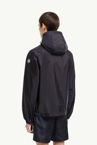 Moncler Grimpeurs Jacket in navy - men's jacket - detail view