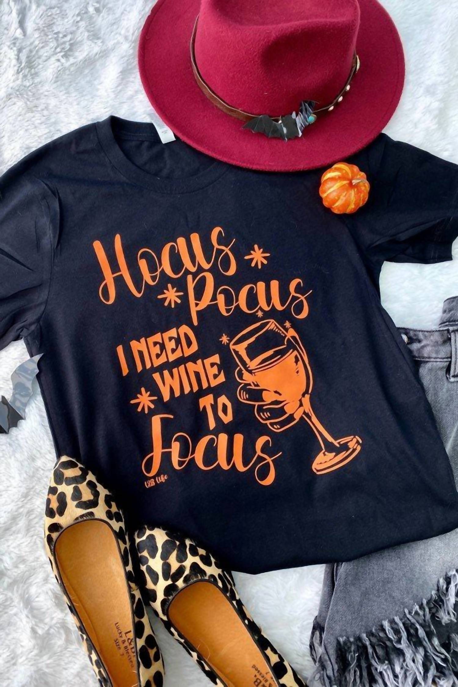 Bella + Canvas - Women's Hocus Pocus Wine Top