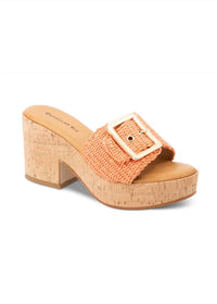 Chocolat Blu - Women's Gani Raffia Sandals