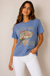 85Th Avenue - Catch Ya Later Fishing Graphic Tee