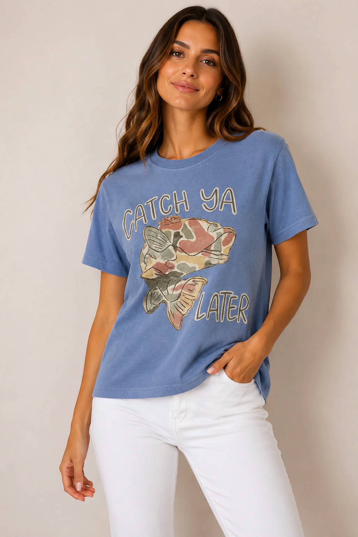 85Th Avenue - Catch Ya Later Fishing Graphic Tee