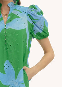 Entro - Botanical Cotton Midi Dress