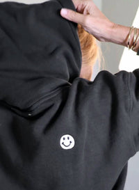 Kerri Rosenthal - Boyfriend This Is So The Happy Face Hoodie