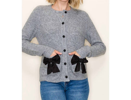 Staccato - Bow Accent Sweater